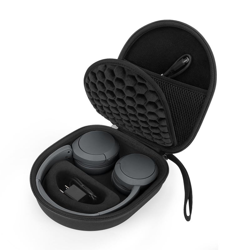 Yinke Hard Case for Sony WH-CH510 /JBL Tune 510BT Headphone, Travel Protective Cover Storage Bag (Black - Image 1